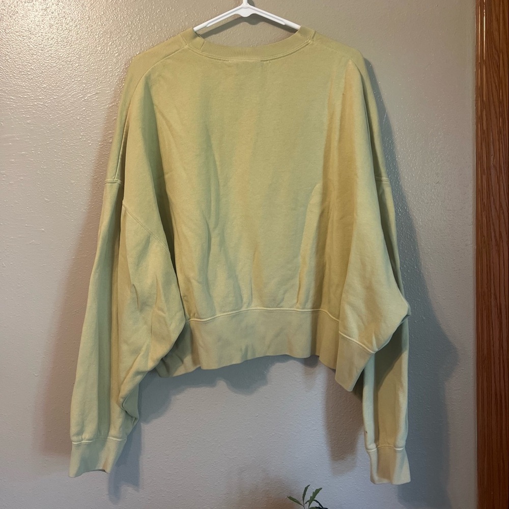 Nike Fleece Crewneck (Tea Tree Mist) - Picture 3 of 5